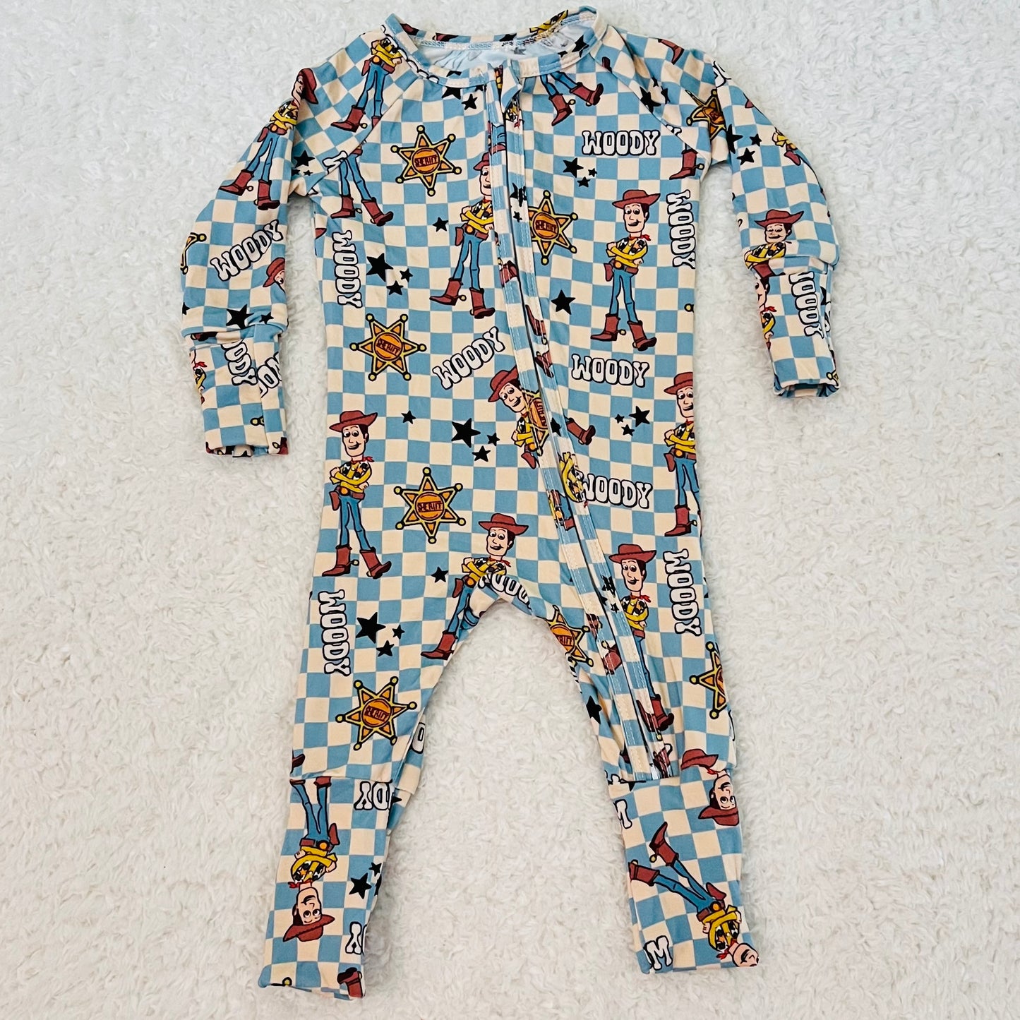 Checkered Woody Bamboo Zippy
