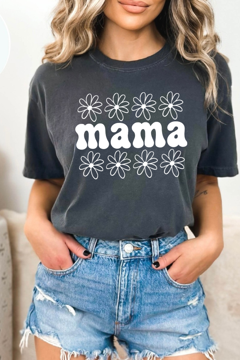 *MADE TO ORDER* Daisy Mama Comfort Colors T-Shirt