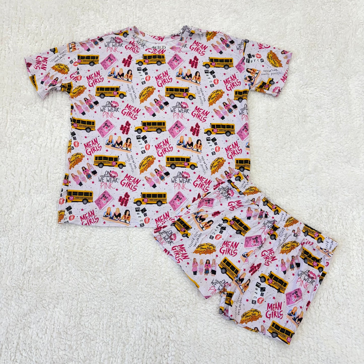 We Wear Pink Bamboo Lounge Set