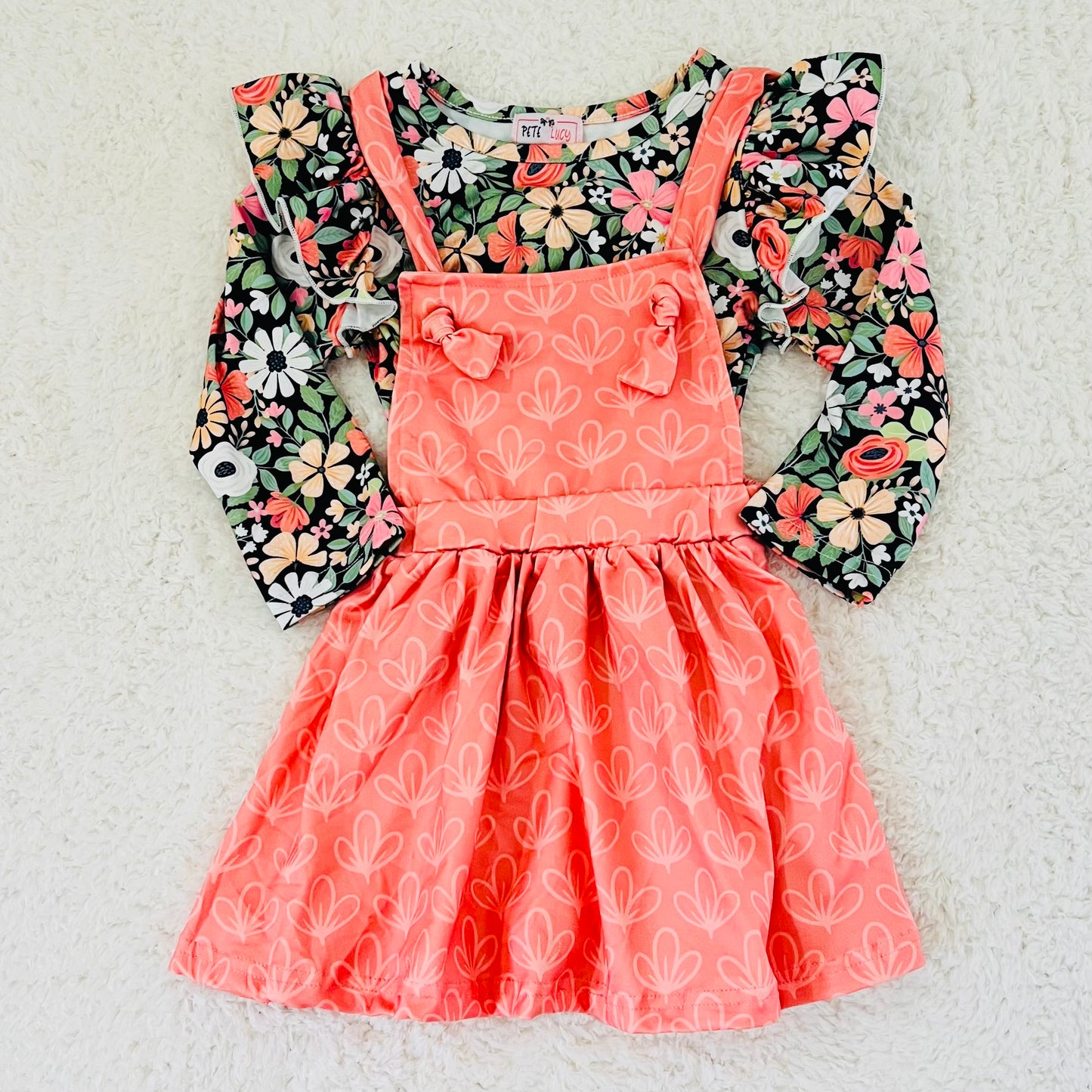 Floral Overall Dress