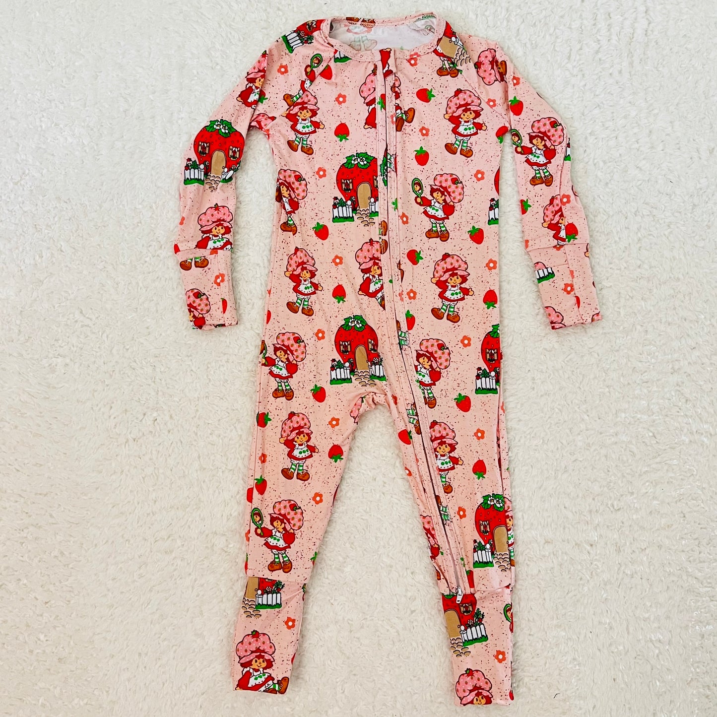 Strawberry Bamboo Zippy