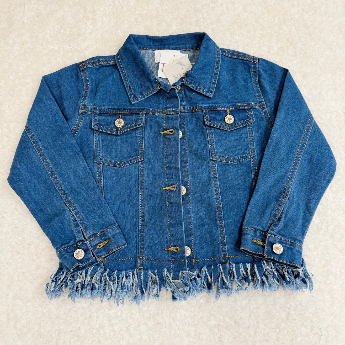 Fringed Jean Jacket
