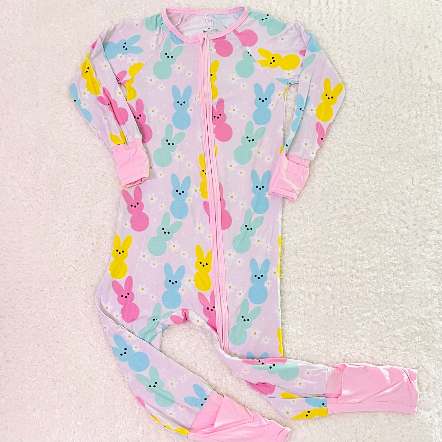 TWB CUSTOM Peep Bunny Bamboo Zippy