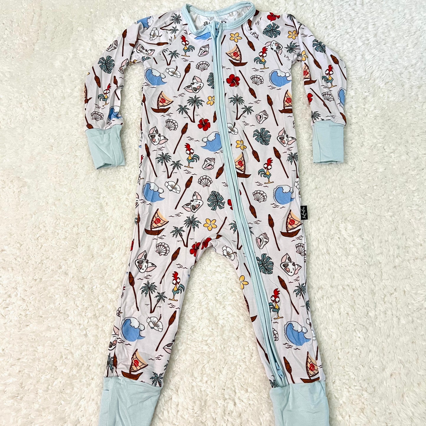 Island Girl Bamboo Zippy