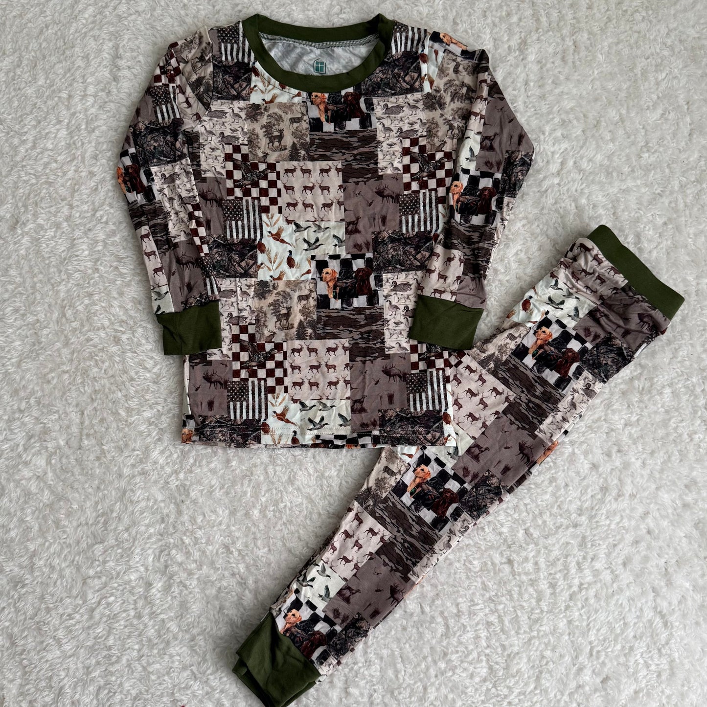 Like Father, Like Wild Bamboo Long Sleeve Set *TWB CUSTOM*