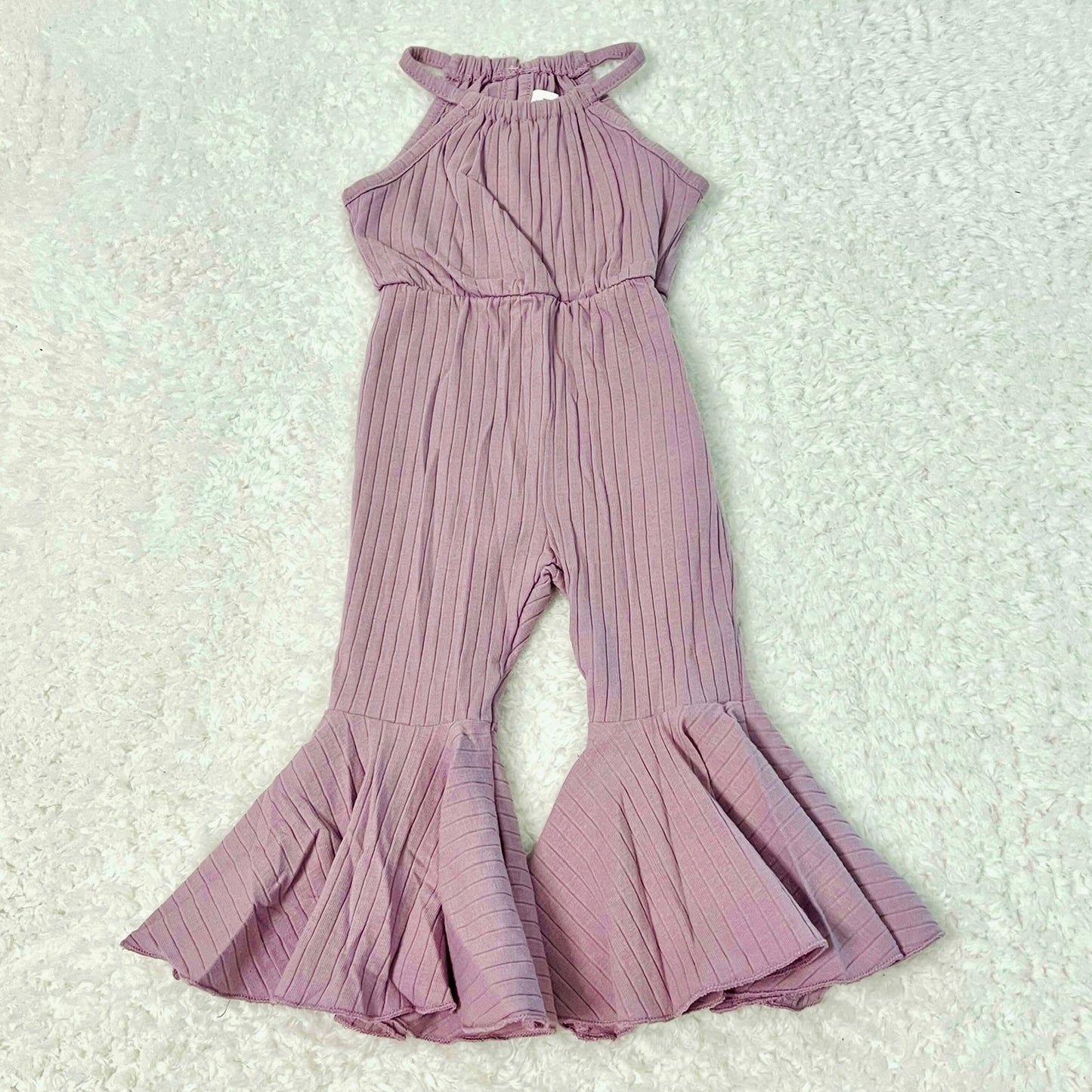 Mauve Bell Jumpsuit