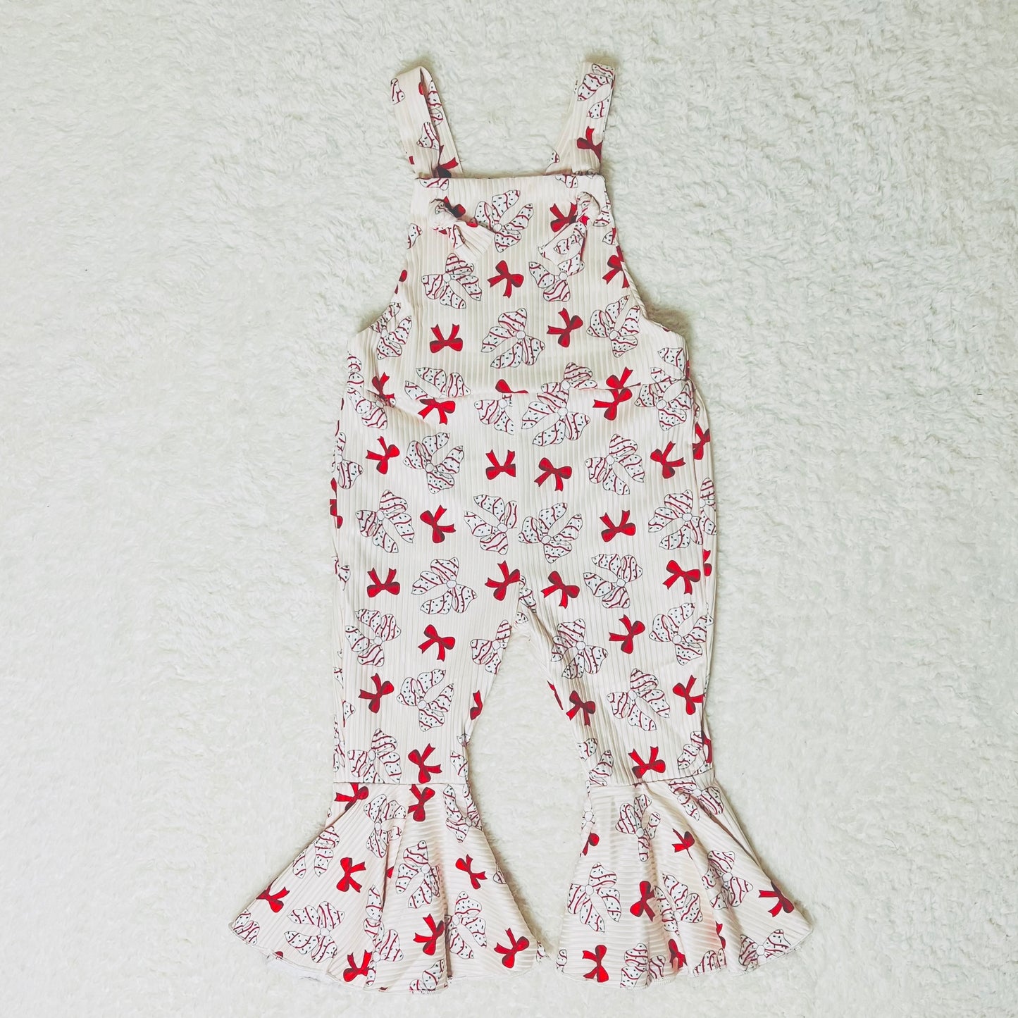 Tree Cake Ribbon Romper