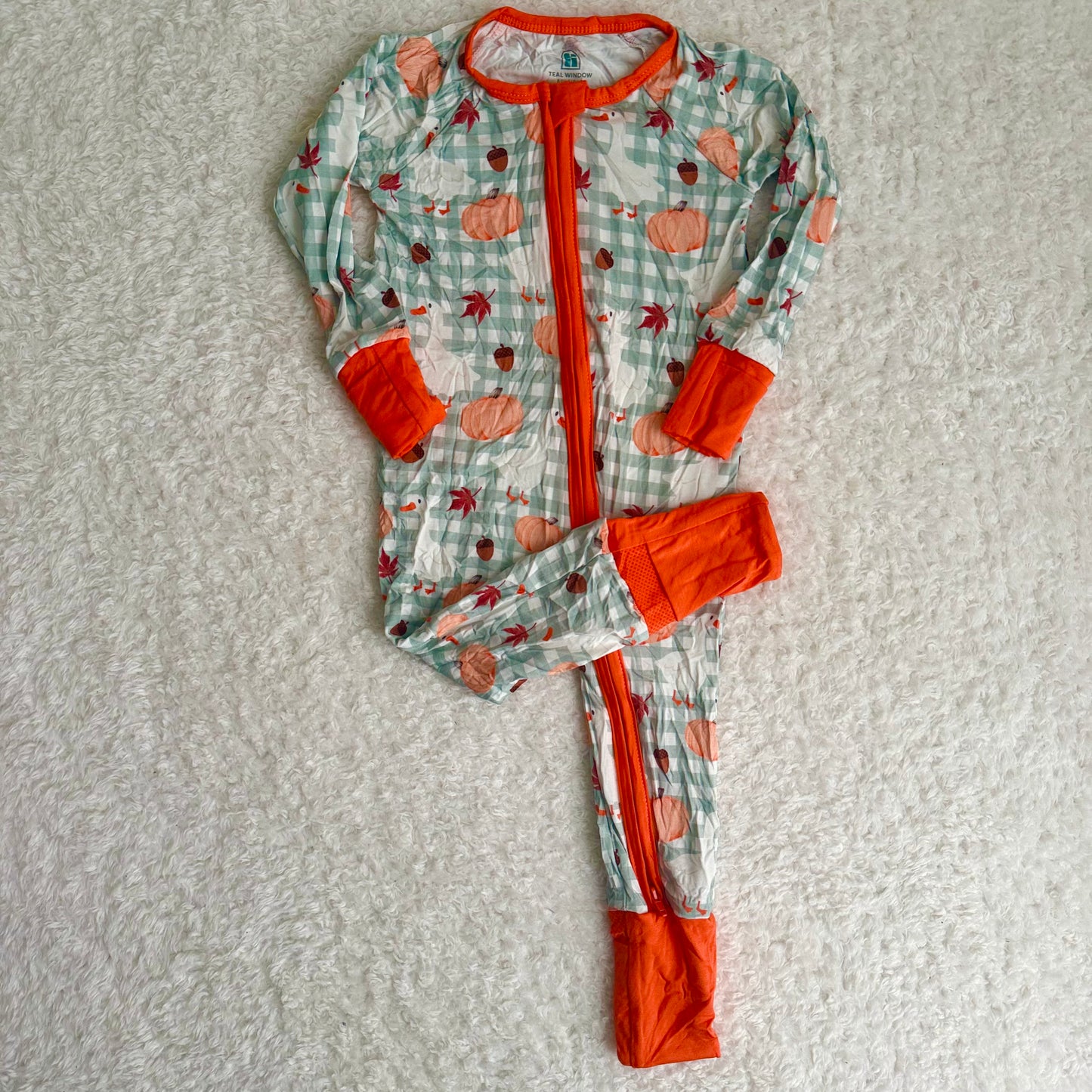 Fall Flock Goose Bamboo Zippy *TWB CUSTOM*