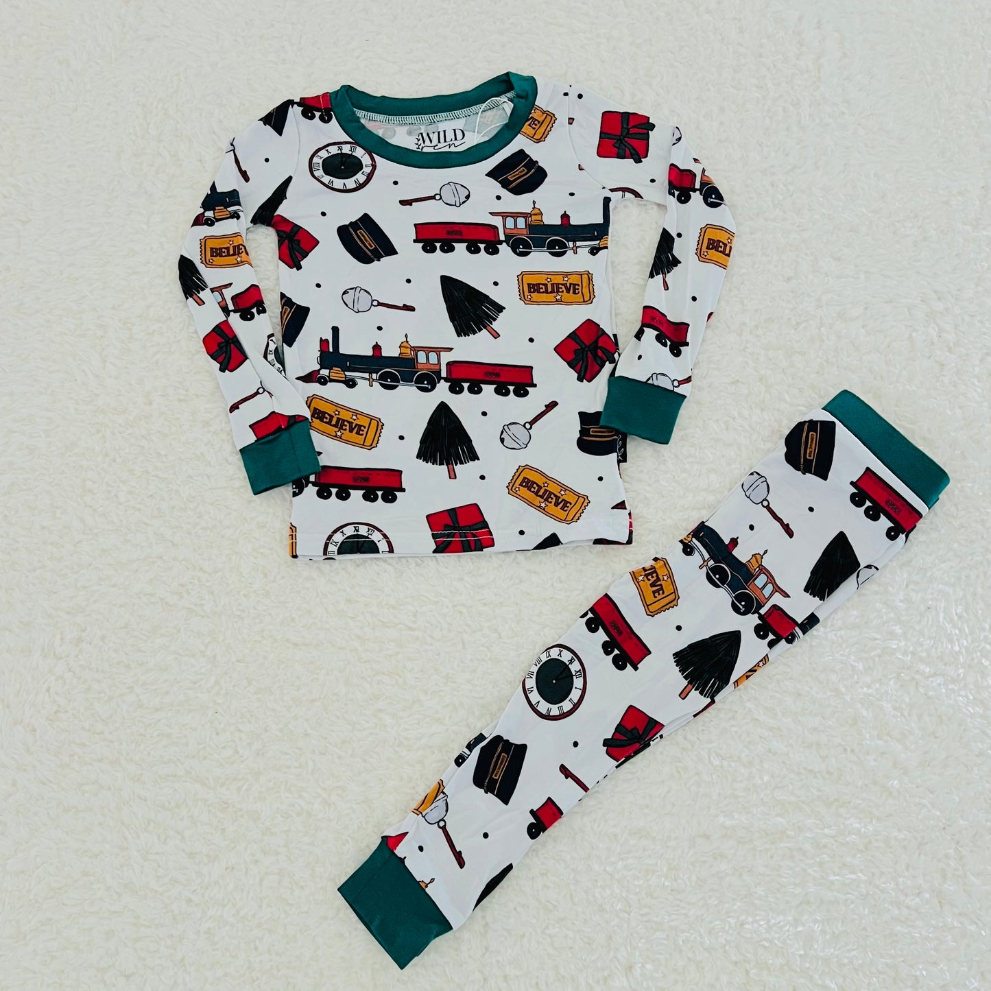 Christmas Express Bamboo Set