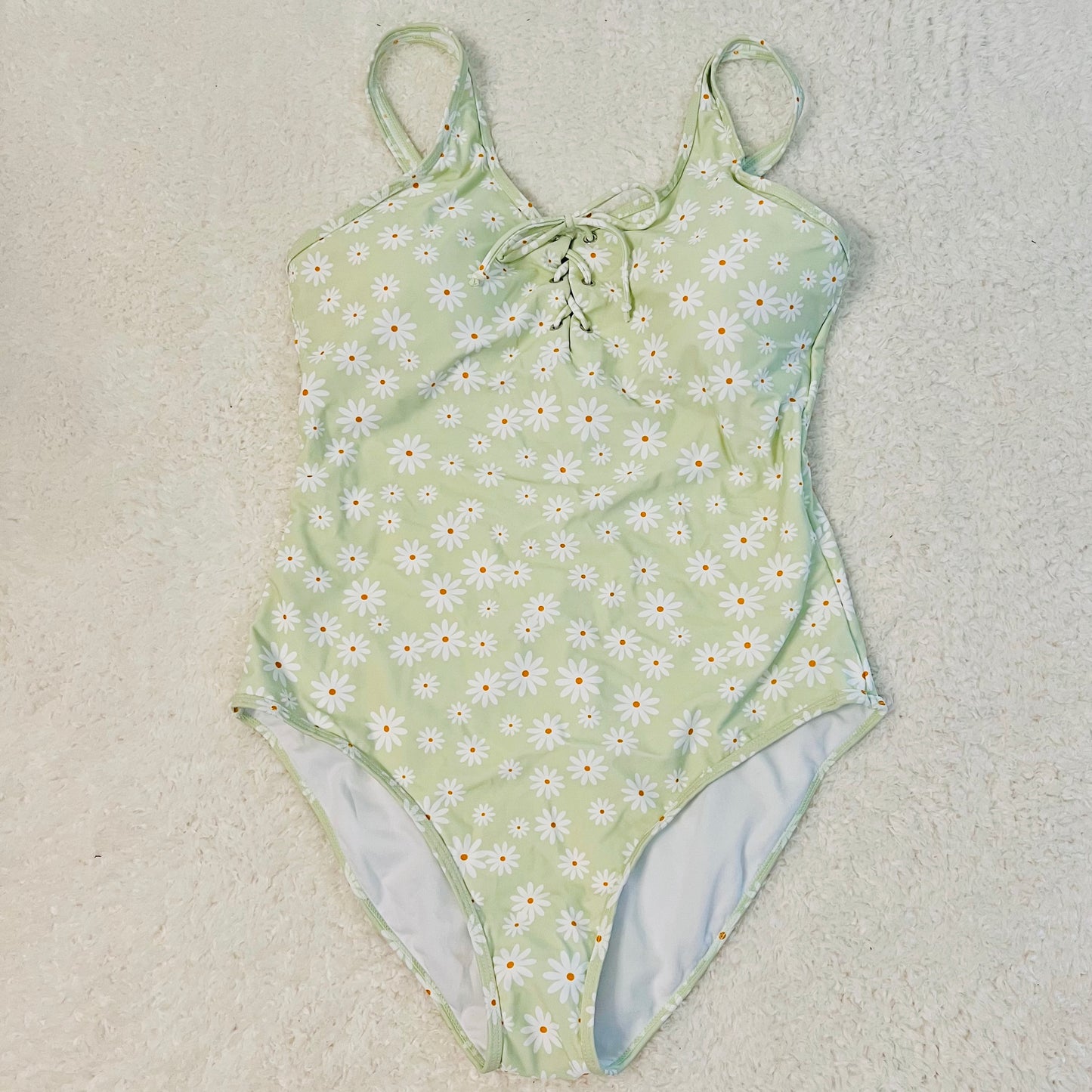 Sage Daisy Bathing Suit