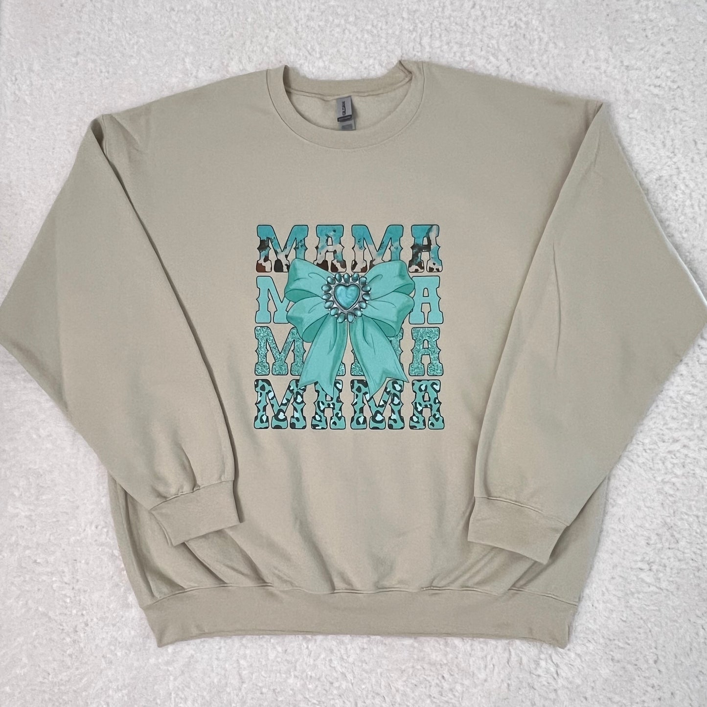 Teal Mama Crew Neck