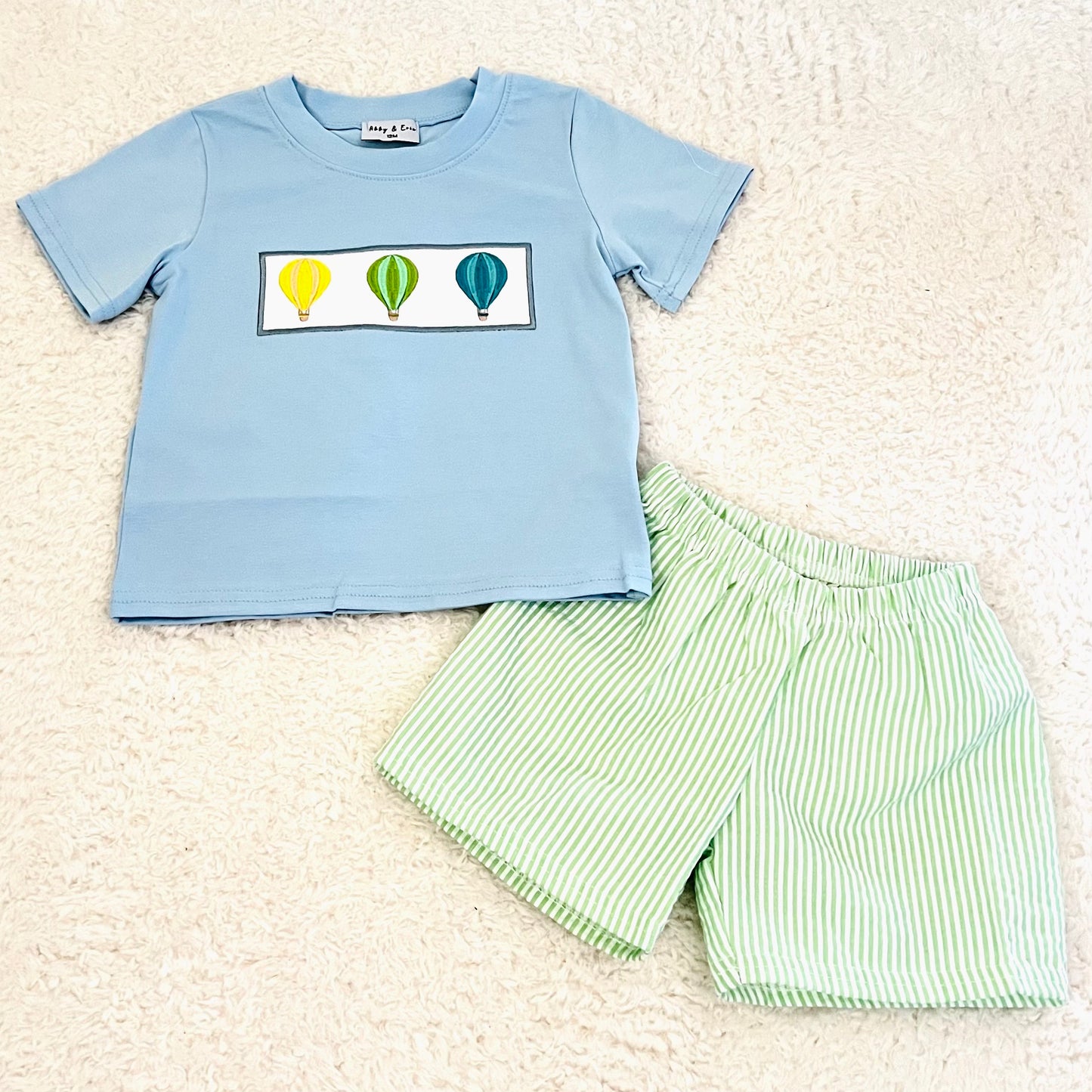 Hot Air Balloon Boys Set