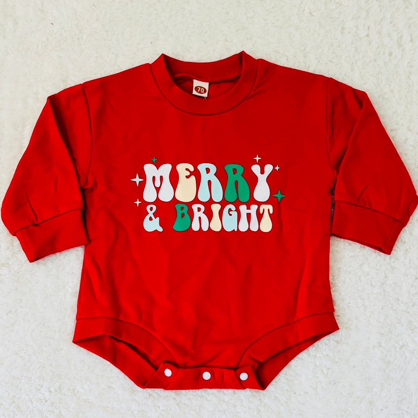 Merry & Bright Bubble Romper