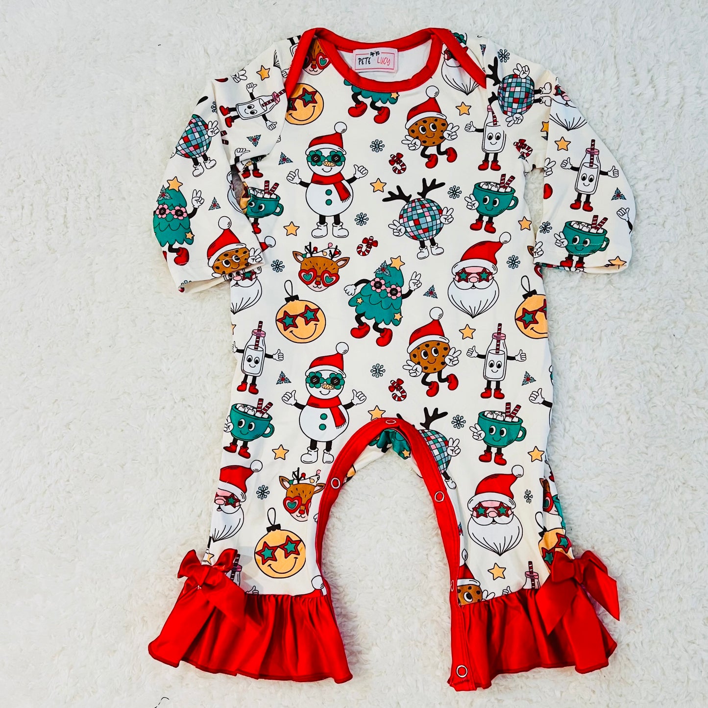 Groovy Holiday Romper