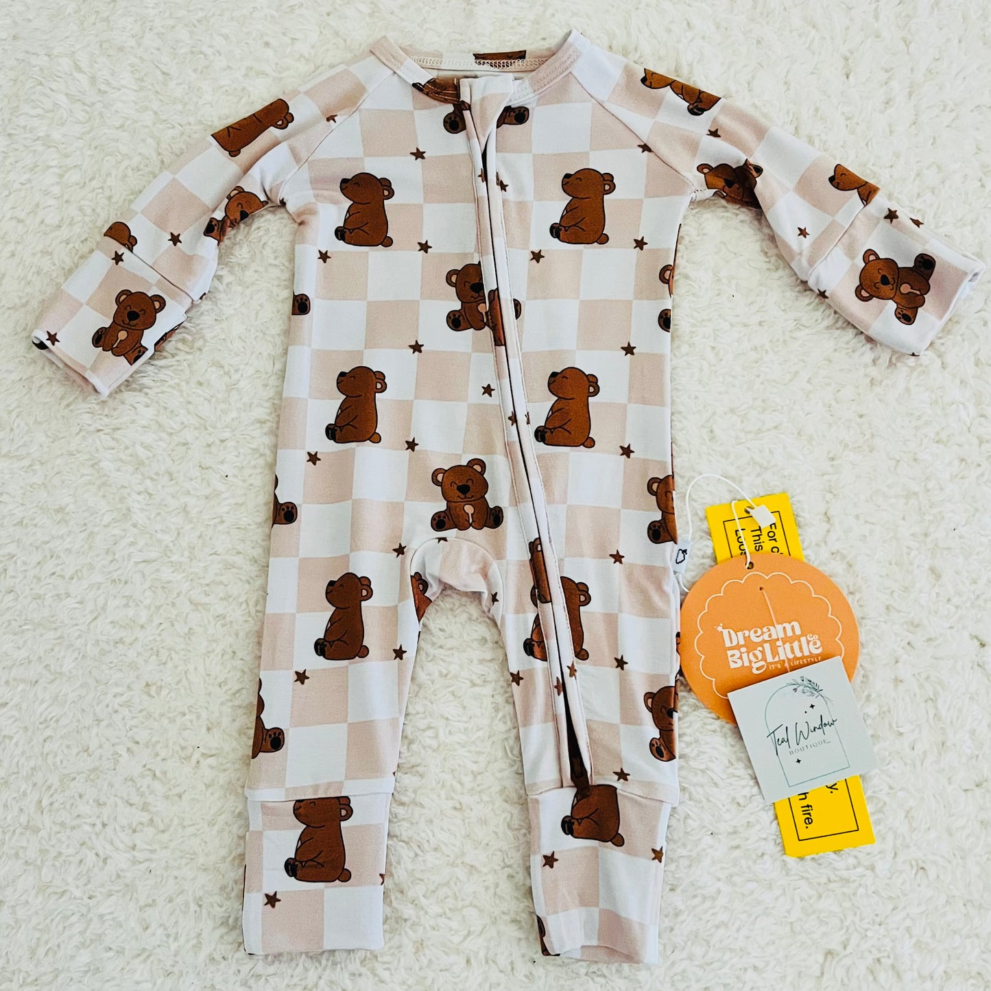 Neutral Bear Bamboo Zippy