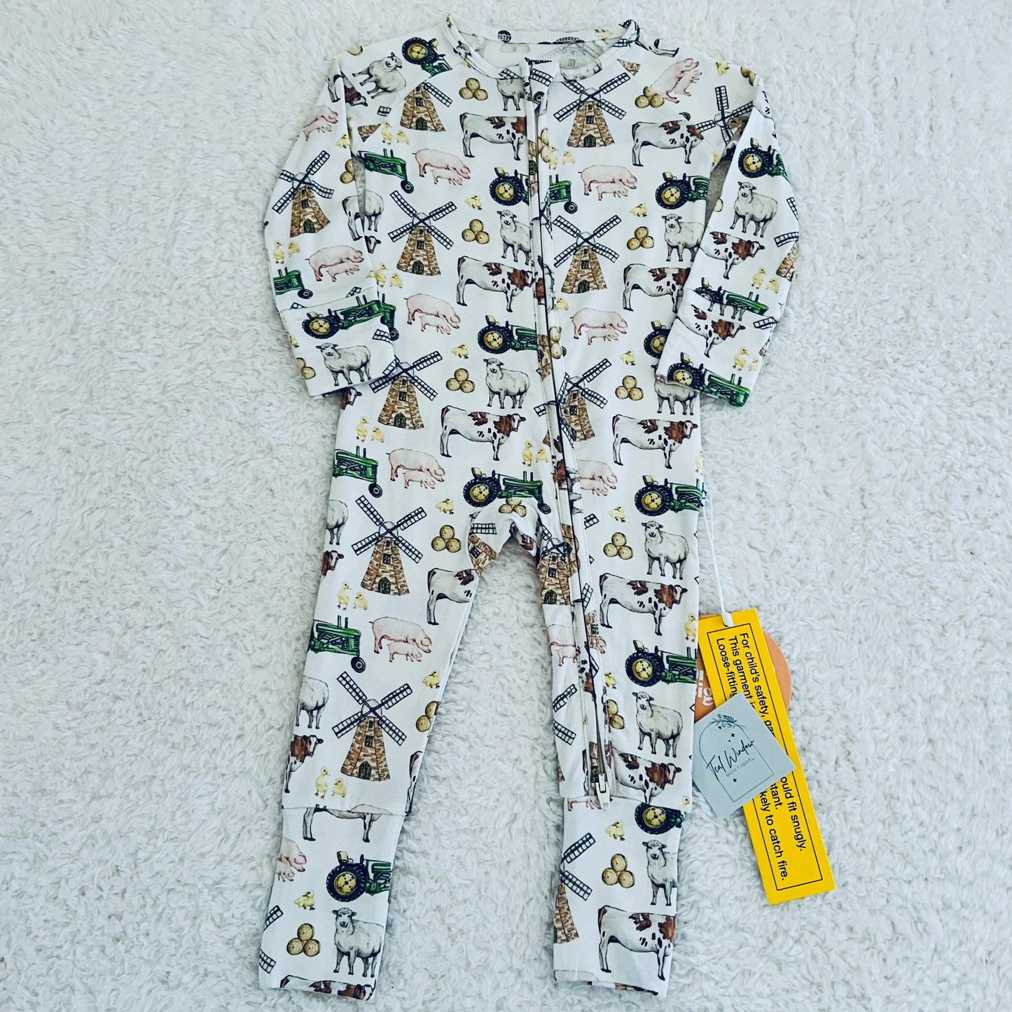 Muted Farm Bamboo Zippy