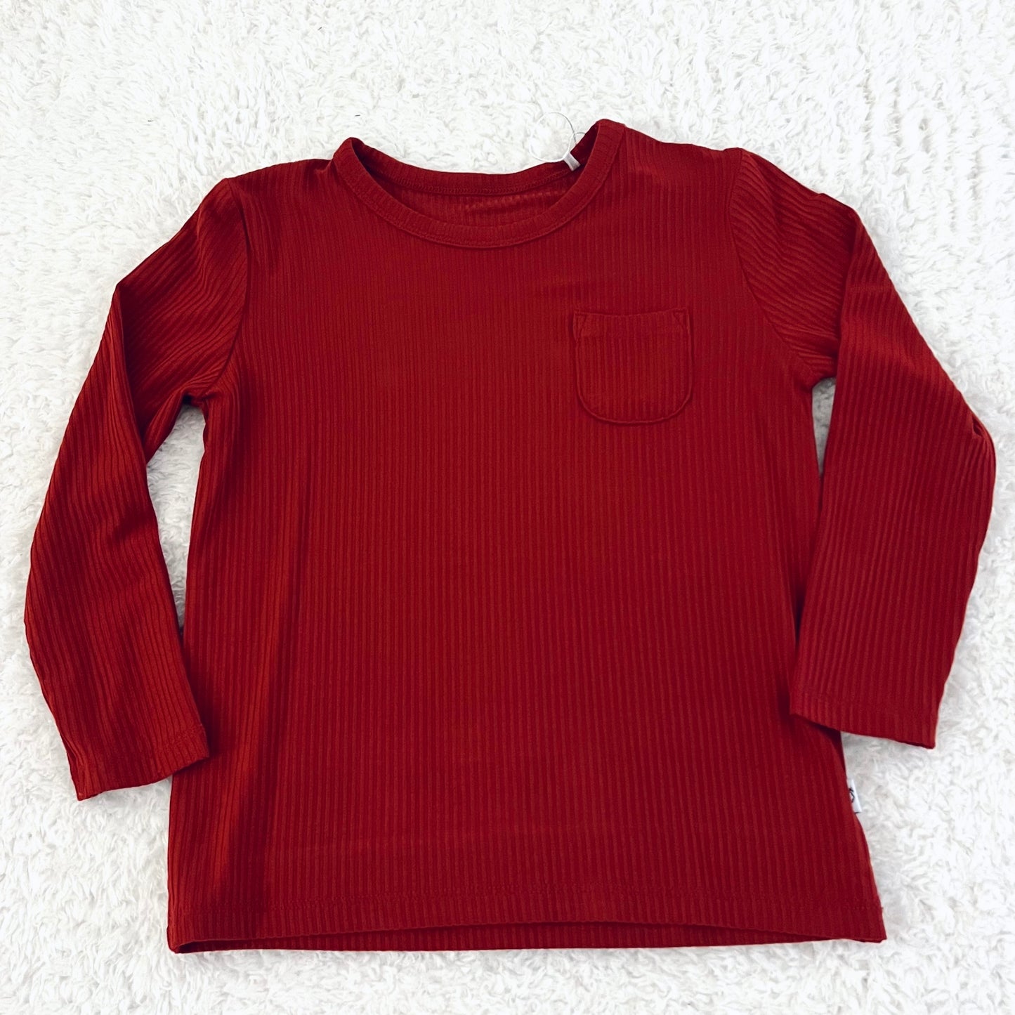 Rust Bamboo Long Sleeve