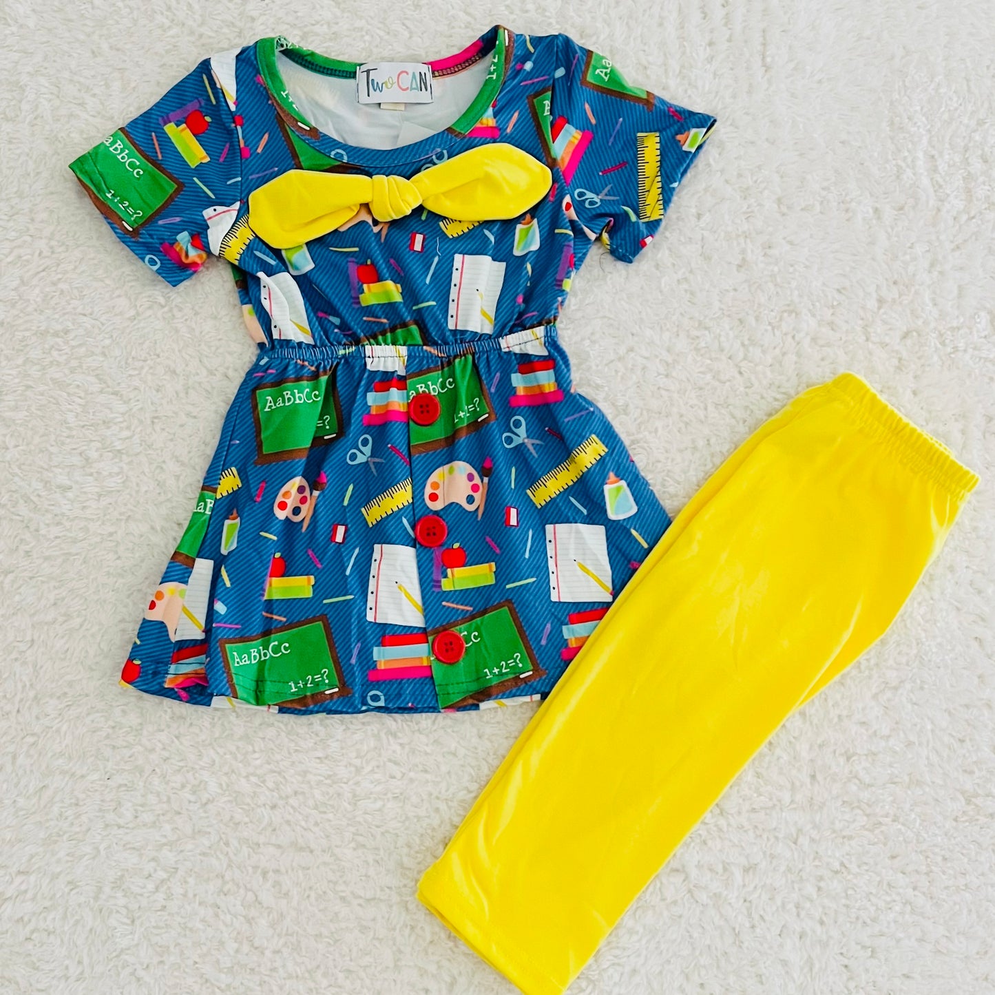 Yellow Back to School Set