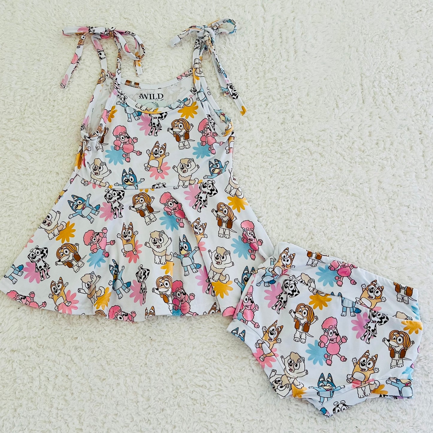 Groovy Heeler Bamboo Bummie Set