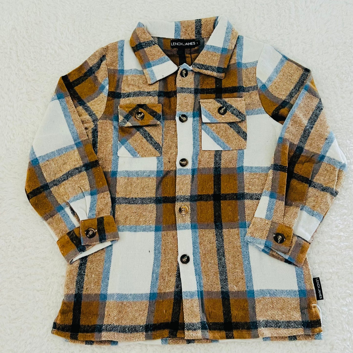 Lenox James Plaid Shacket