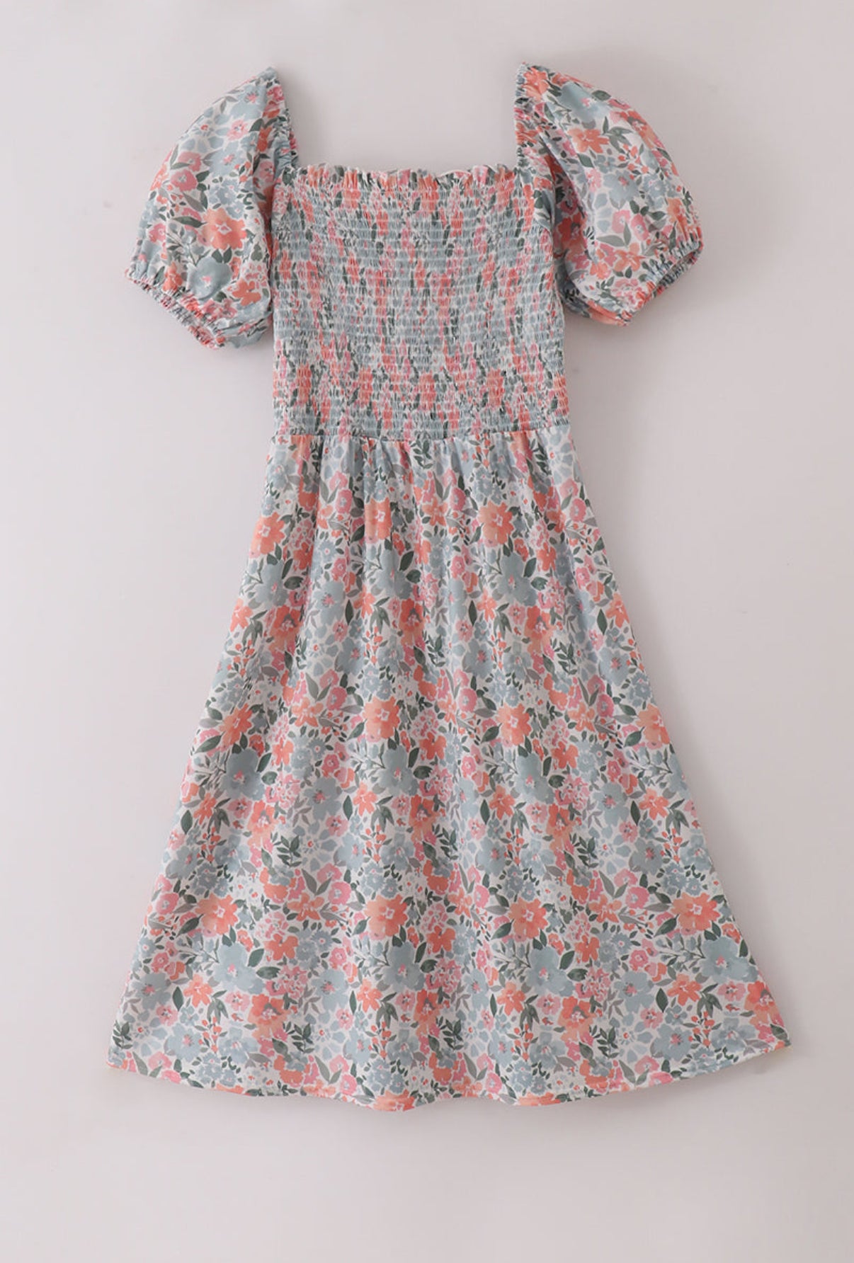 Floral Smocked Dress