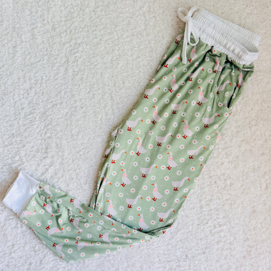 Mama Goose & Me Adult Bamboo Joggers *TWB CUSTOM*