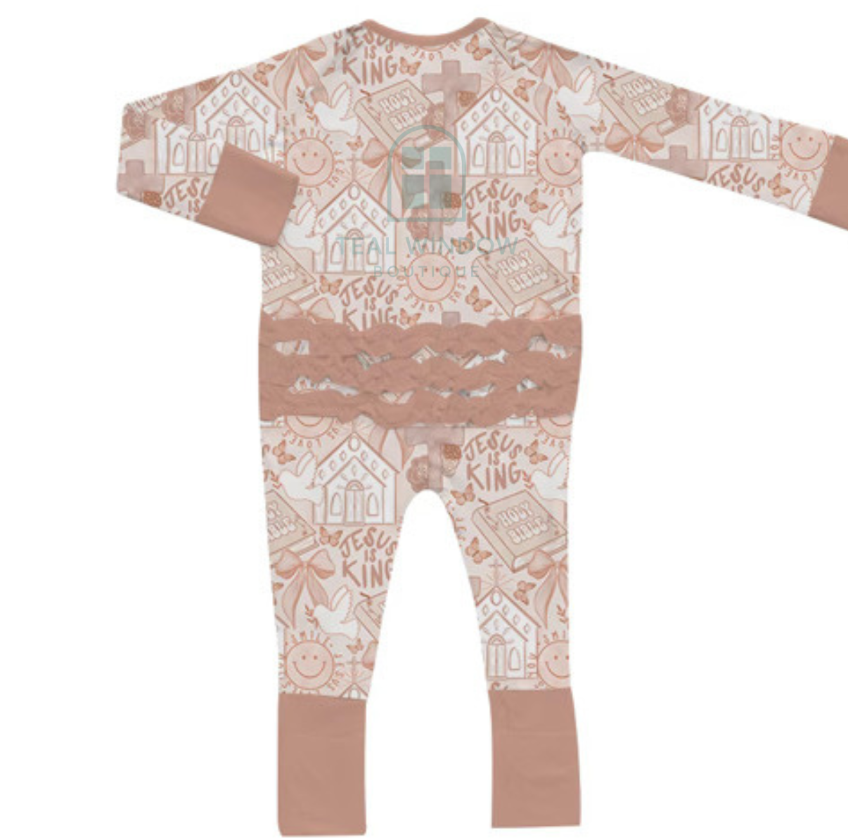 Pre-Order: God is Good RUFFLE Zippy *TWB CUSTOM*