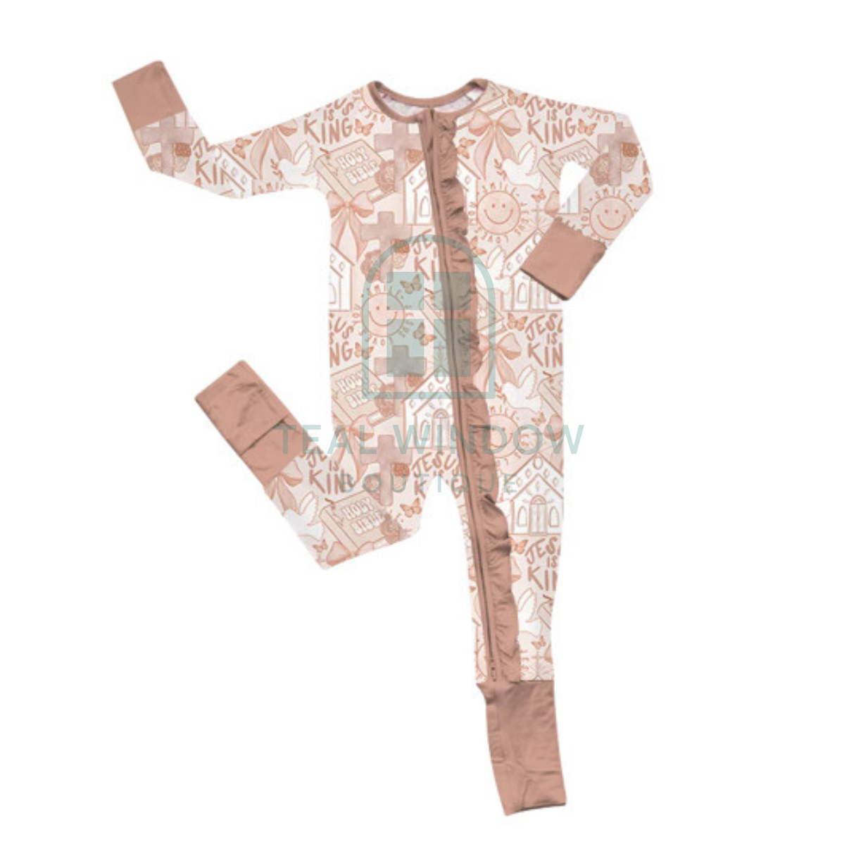 Pre-Order: God is Good RUFFLE Zippy *TWB CUSTOM*