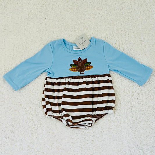 Thanksgiving Appliqué Romper