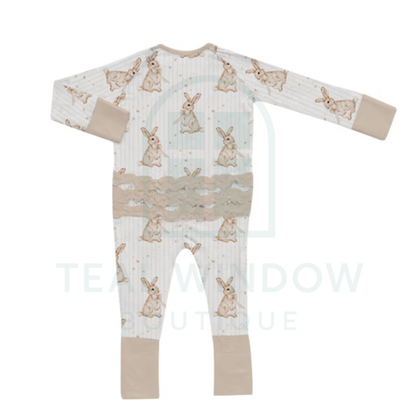 Pre-Order: Cotton Tail Classic RUFFLE Zippy *TWB CUSTOM*