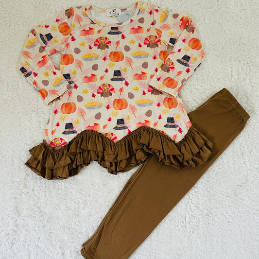 Thanksgiving Ruffle Set