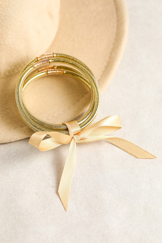 Gold Jelly Bracelets