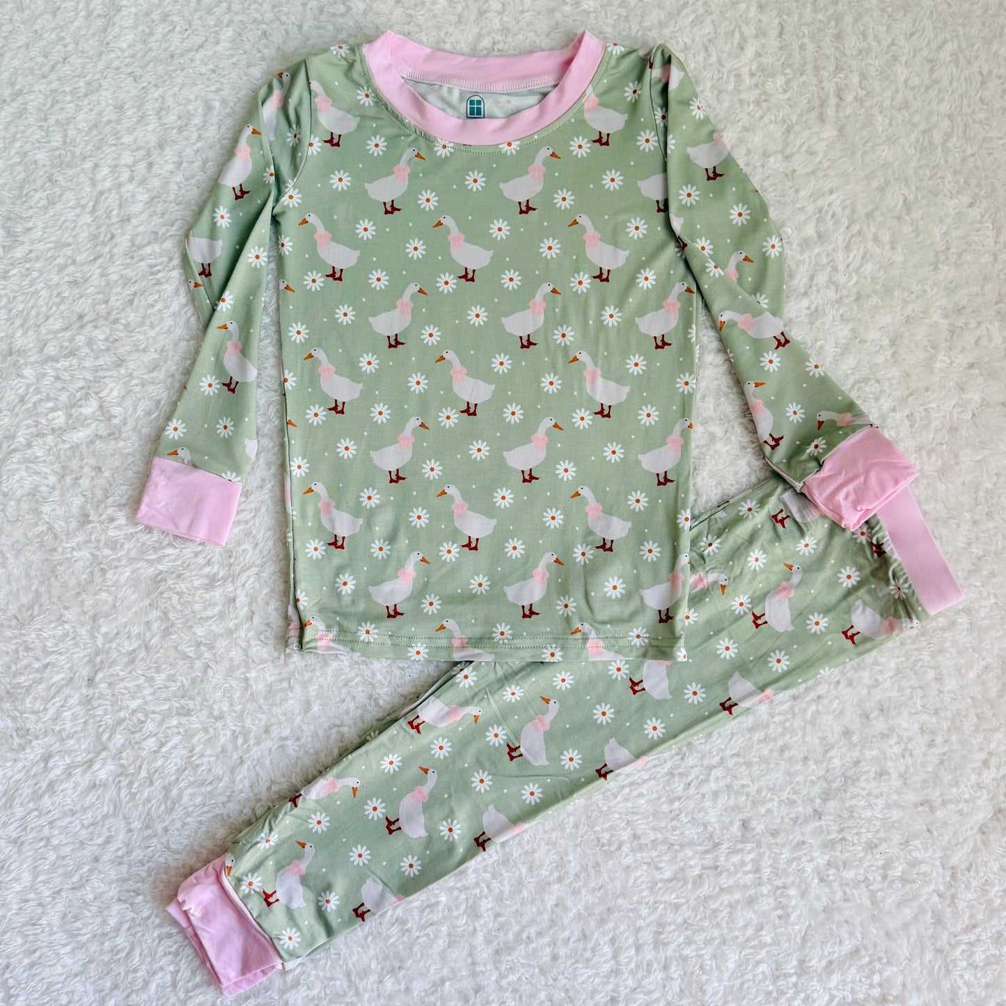 Mama Goose & Me Girl Bamboo Set *TWB CUSTOM*