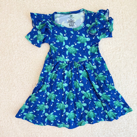 Seas the Day Bamboo Twirl Dress *TWB CUSTOM*