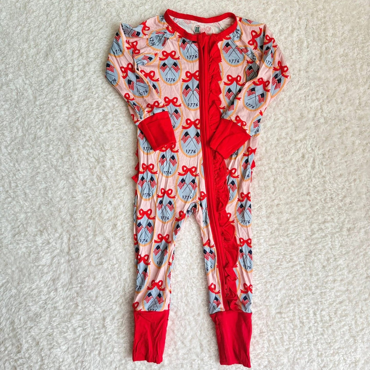Lady Liberty Ruffle Zippy *TWB CUSTOM*