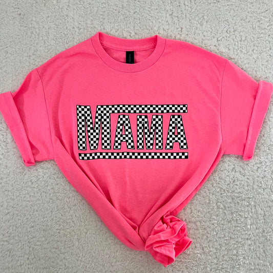Neon Pink Mama T-Shirt