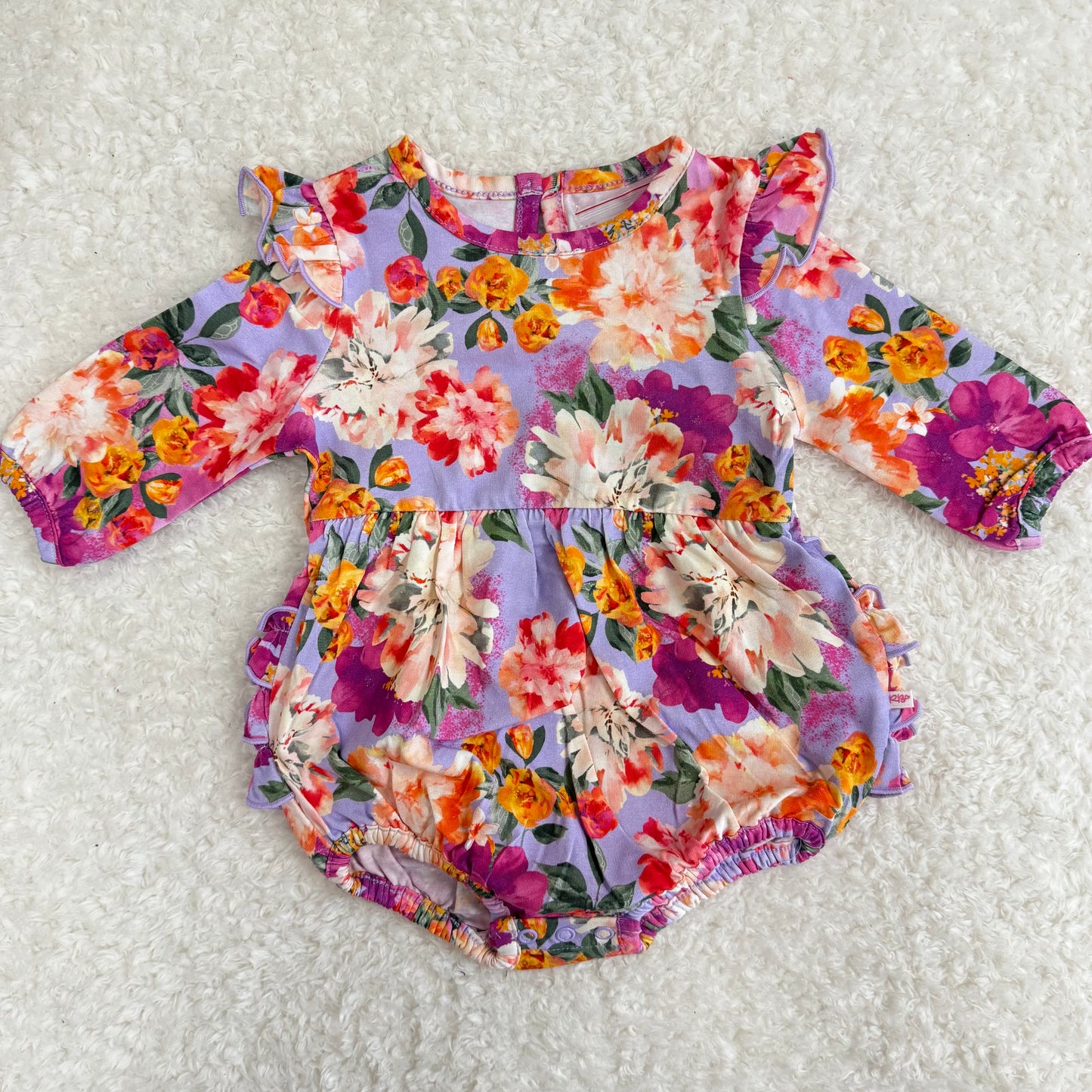 Lavender Fields Romper