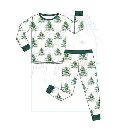 Pre-Order: Evergreen Dreams Long Sleeve Set *TWB CUSTOM*