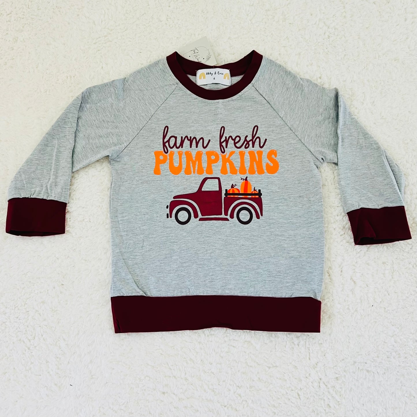 Farm Fresh Pumpkins Crew Neck