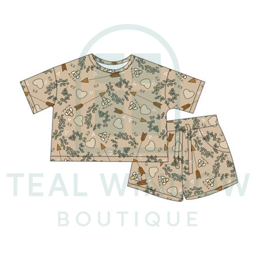 Pre-Order: Bee Mine ADULT Lounge Set *TWB CUSTOM*