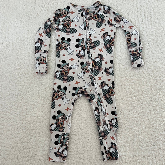 Skater Mouse Bamboo Zippy