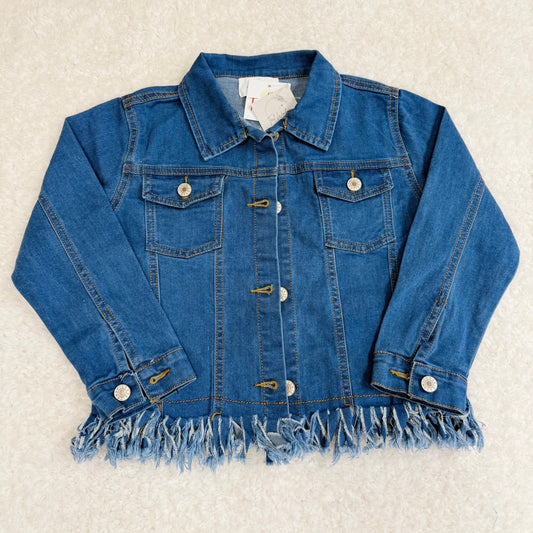 Fringed Jean Jacket