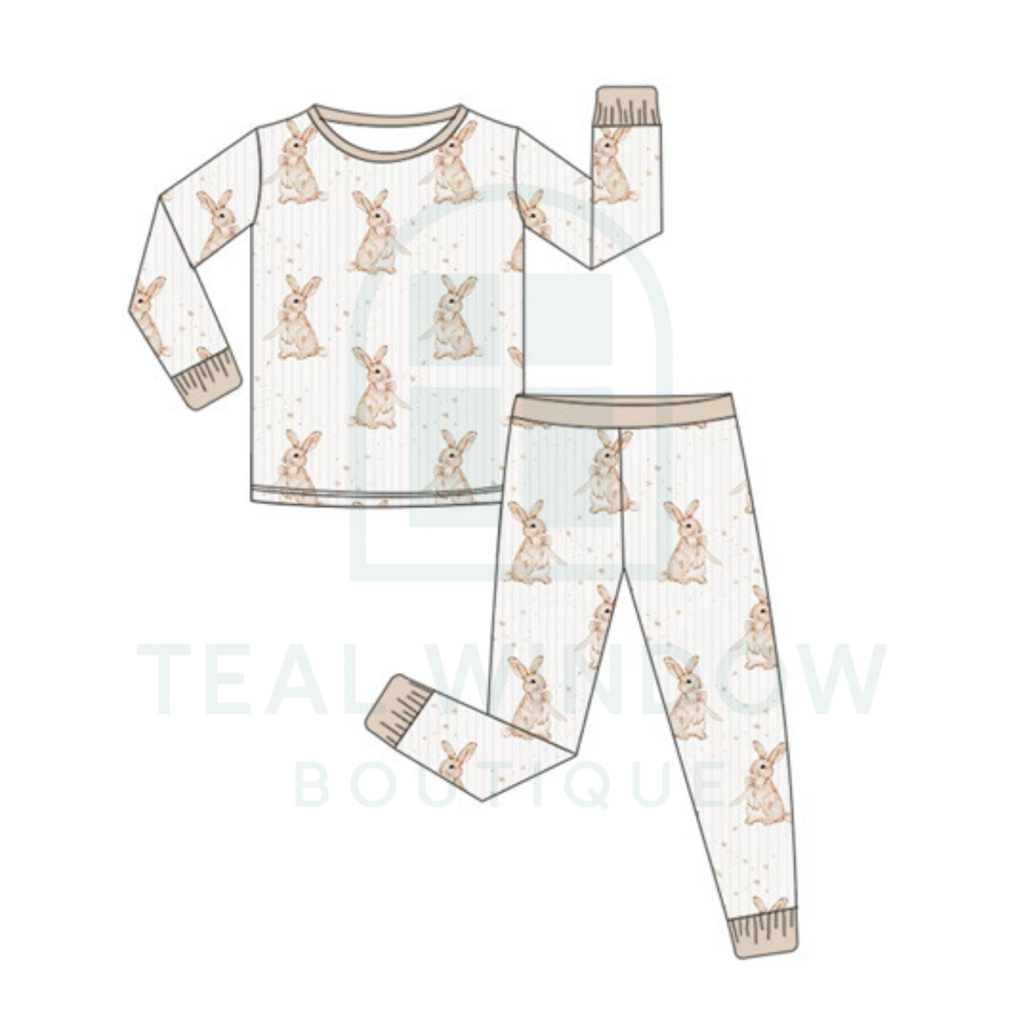 Pre-Order: Cotton Tail Classic Long Sleeve Set *TWB CUSTOM*
