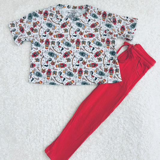 Nutcracker Bamboo Pant Set