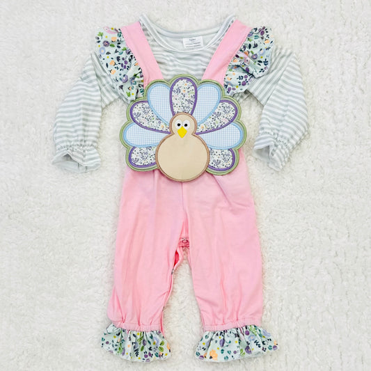 Turkey Overalls with Undershirt