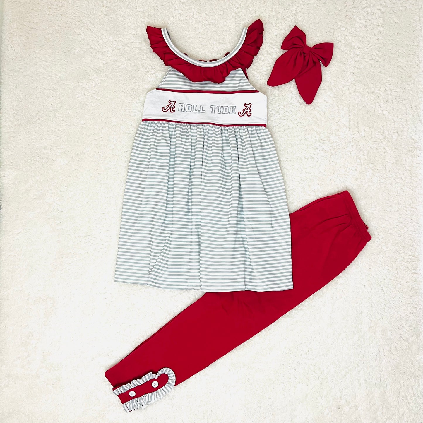 Roll Tide Set + Bow