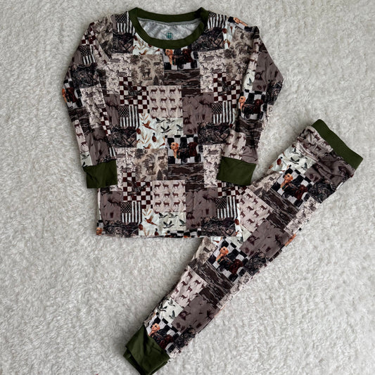 Like Father, Like Wild Bamboo Long Sleeve Set *TWB CUSTOM*