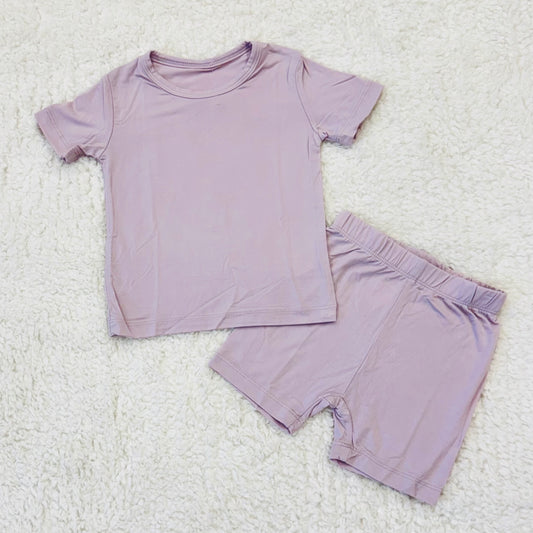 Lavender Bamboo Short Set