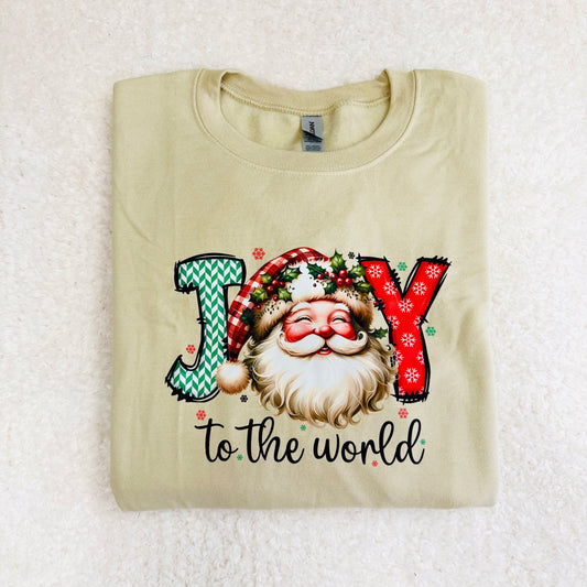 Joy Santa Crew Neck
