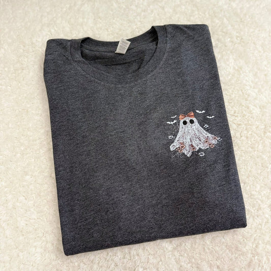 Lace Pocket Ghostie T-Shirt